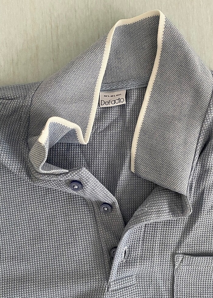 Defacto Polo Yaka Tişört - Görsel 2