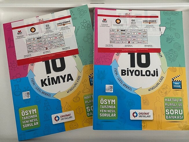 10. SINIF KİMYA BİYOLOJİ ordinat yayınları