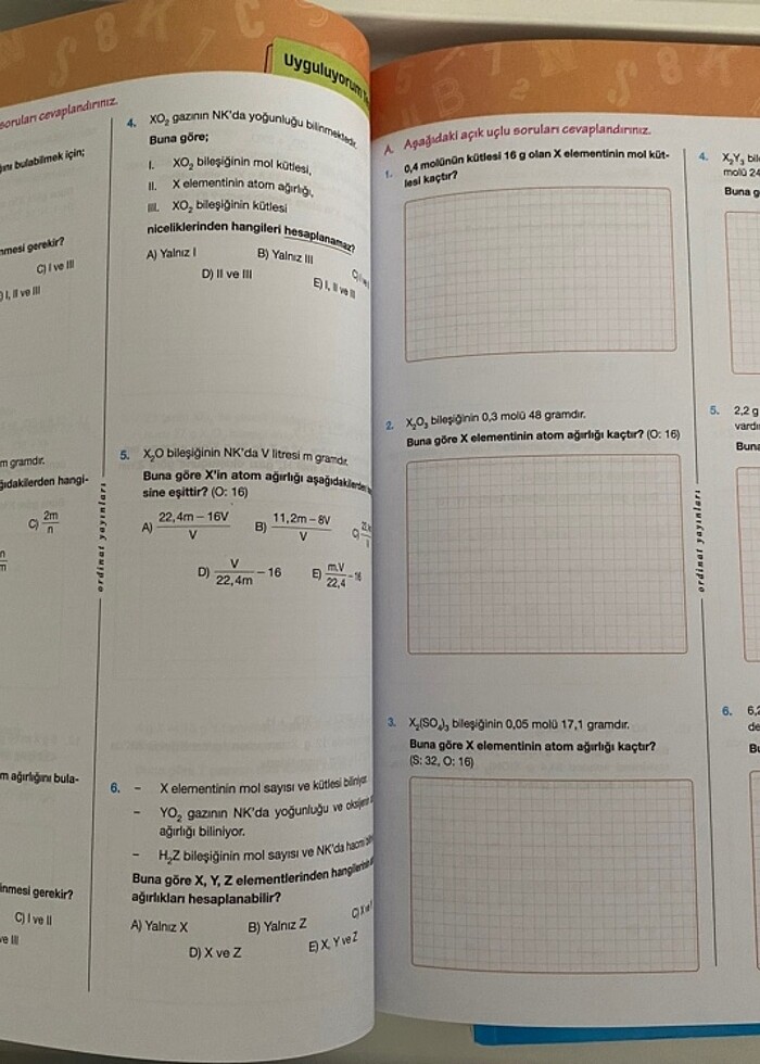 10. SINIF KİMYA BİYOLOJİ ordinat yayınları - Görsel 4