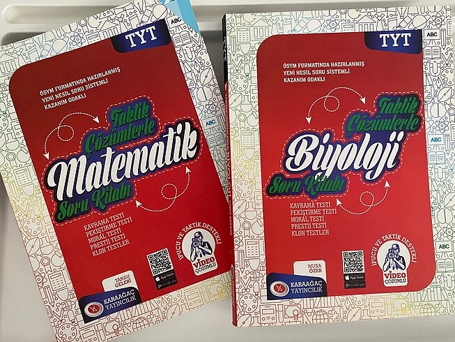 TYT MATEMATİK BİYOLOJİ SETİ Karaağaç Yayınları