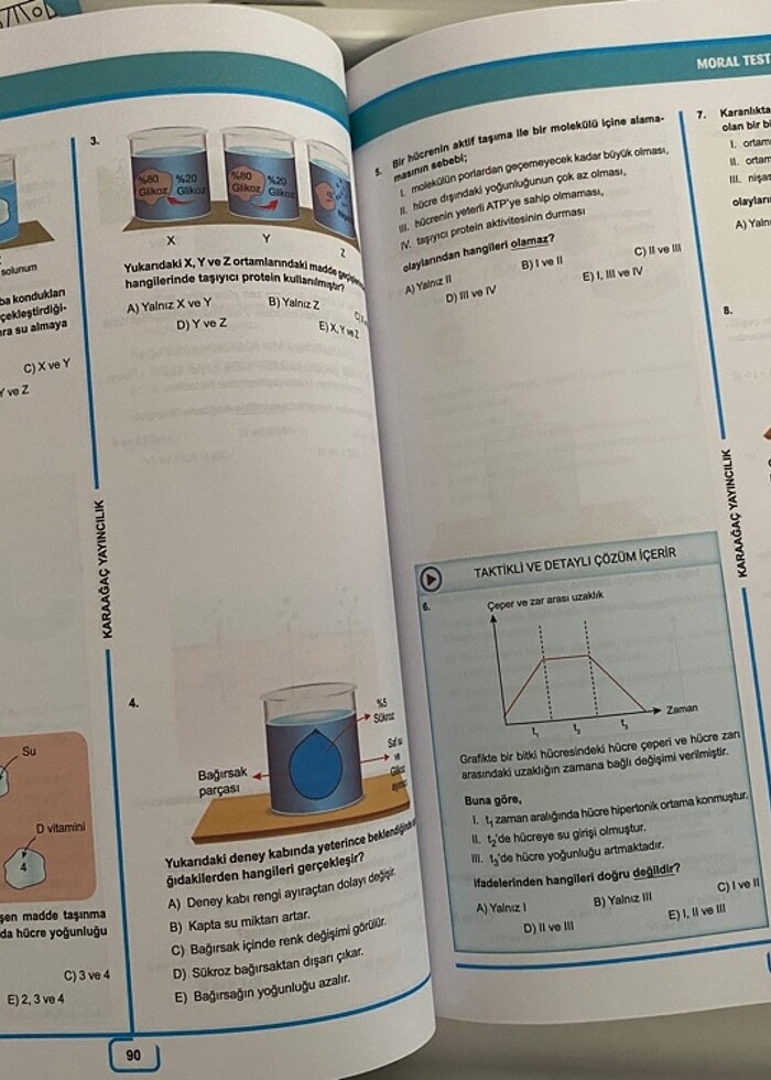 TYT MATEMATİK BİYOLOJİ SETİ Karaağaç Yayınları - Görsel 2