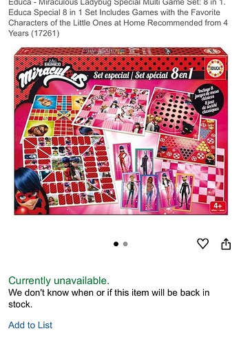  Miraculous 8'li Oyun Seti - Özel Set