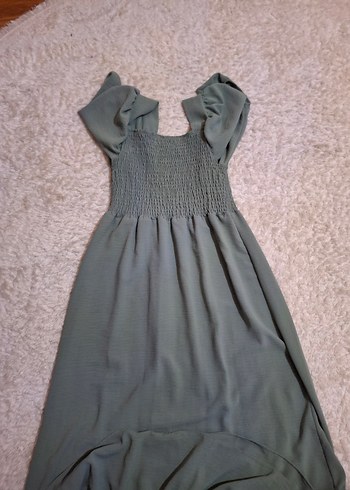 Uzun Haki Bohem Rahat Elbise - Görsel 2