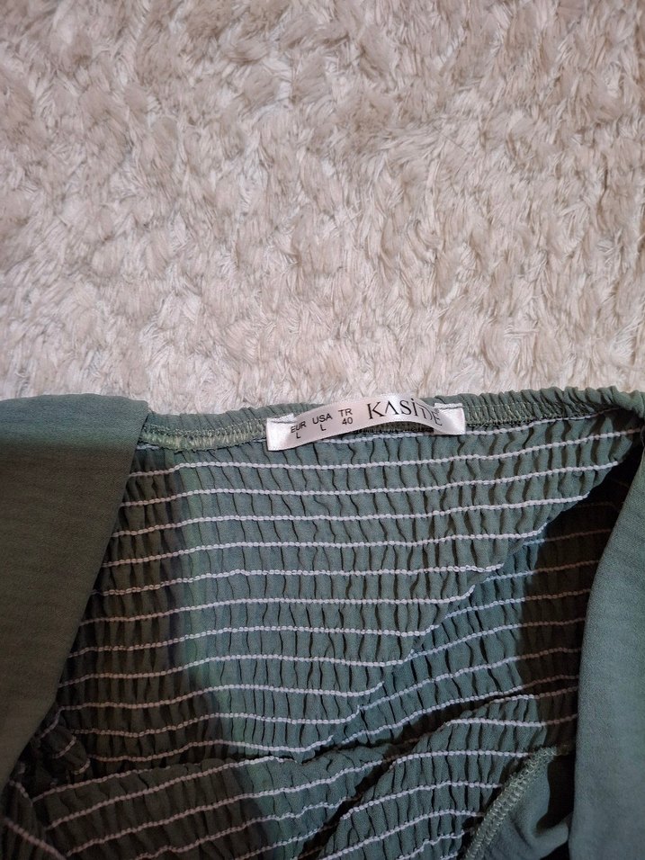 Uzun Haki Bohem Rahat Elbise - Görsel 3