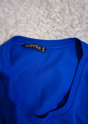 Lacivert Pamuklu Elbise - Görsel 2