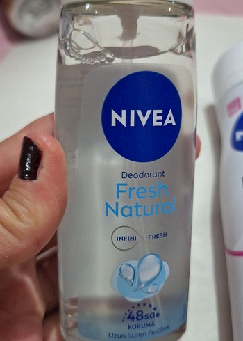 Nivea Kadın Deodorant Seti Black & White + Fresh Natural - Görsel 2