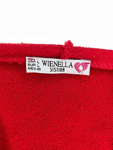 l Beden kırmızı Renk PreLoved Sweatshirt %70 İndirimli.