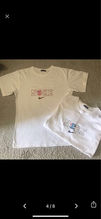 s Beden çeşitli Renk Yeni Kadın Nike Oversize Tişört