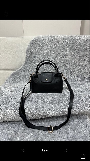 Yepyeni Sıfır paketli Siyah Kadın Longchamp Çanta
