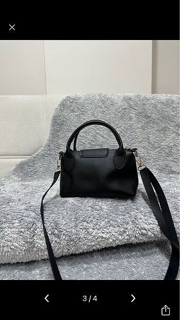 Longchamp Yepyeni Sıfır paketli Siyah Kadın Longchamp Çanta