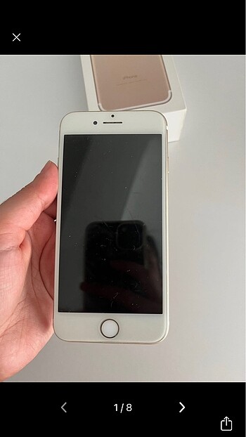 Yeni İPhone 7 128GB Kutulu Kılıflı