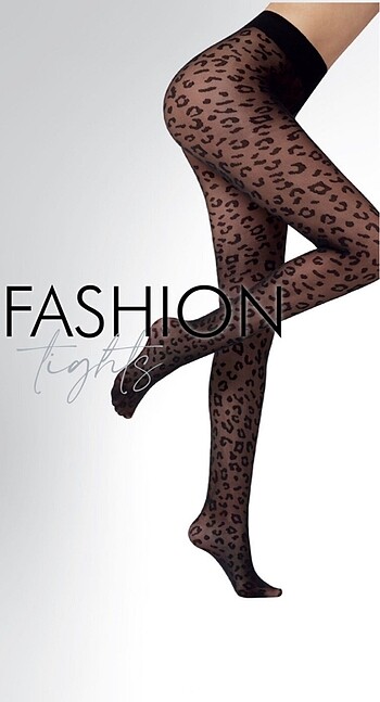 Calzedonia leopar külotlu çorap