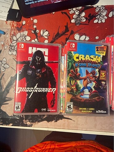 Nintendo Switch Oyun Kutuları