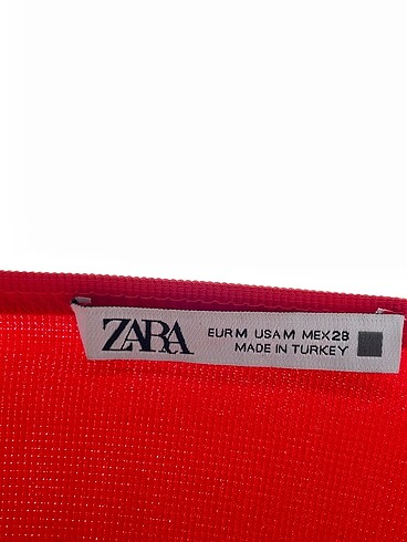 m Beden kırmızı Renk Zara Bluz %70 İndirimli.