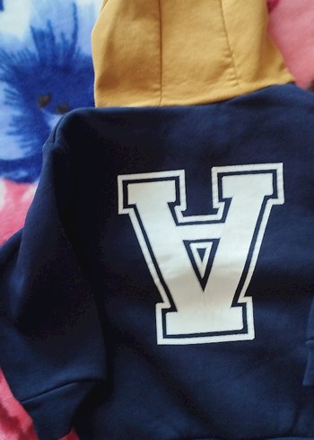 Zara Kapüşonlu Kahverengi Süet Erkek Çocuk Sweatshirt