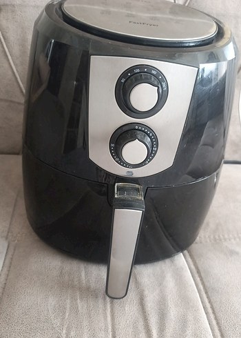 Siyah Gri Ayarlı Hava Fritözü 8.5 litre