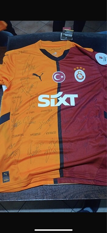 İmzalı Galatasaray forması