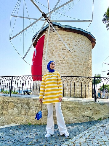 çizgili tunik