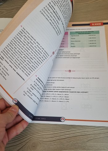 Beden Mozaik HİT 8. Sınıf Türkçe 14 Deneme 280 Soru Kitabı