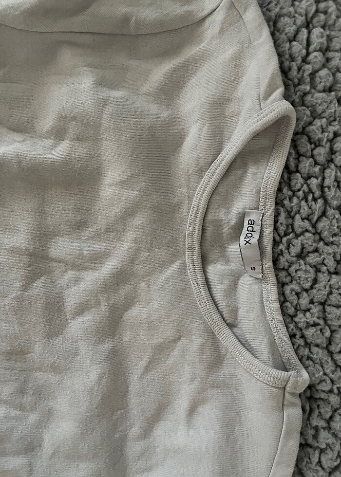 Addax kısa kollu crop t-shirt - Görsel 3