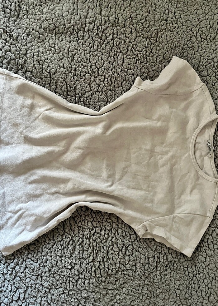 Addax kısa kollu crop t-shirt - Görsel 2