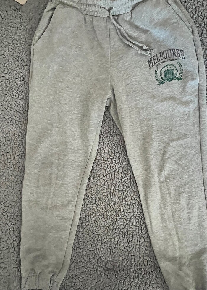 Gri eşofman altı - Görsel 2