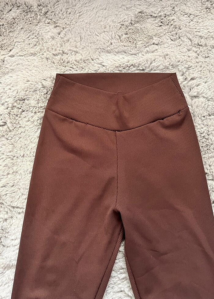 Kahverengi tayt - Görsel 3