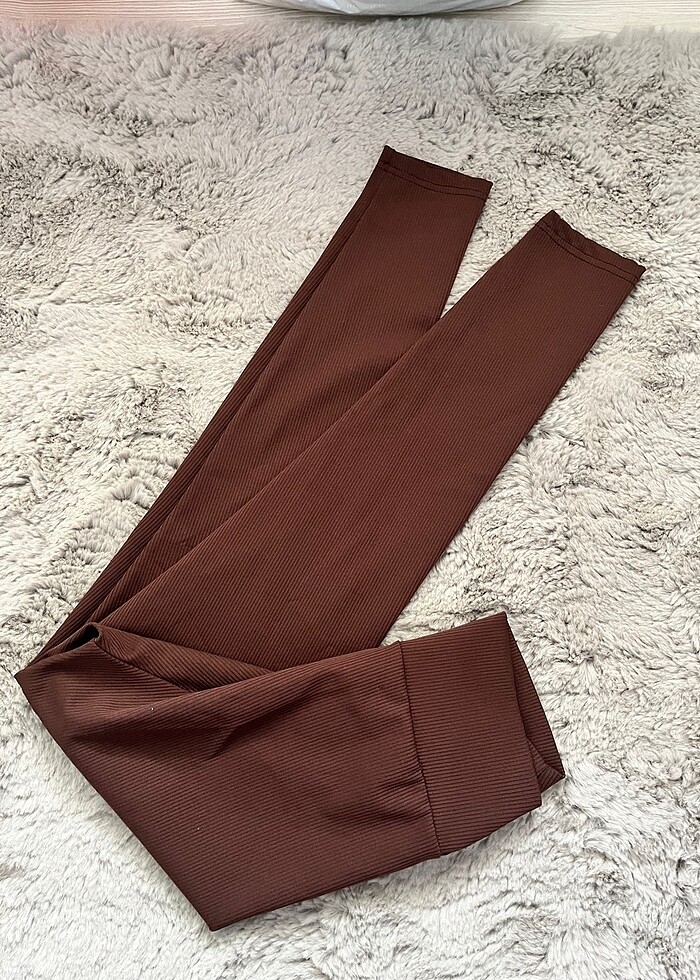 Kahverengi tayt - Görsel 4