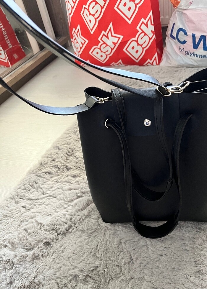 Geniş kol çantası - Görsel 4