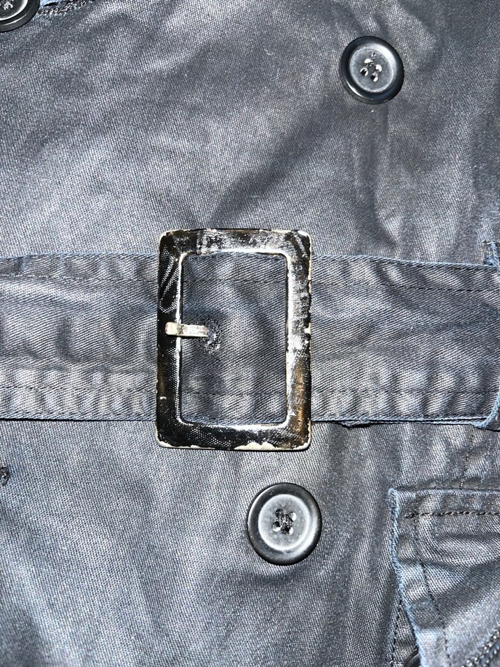 Siyah Trençkot - Görsel 5