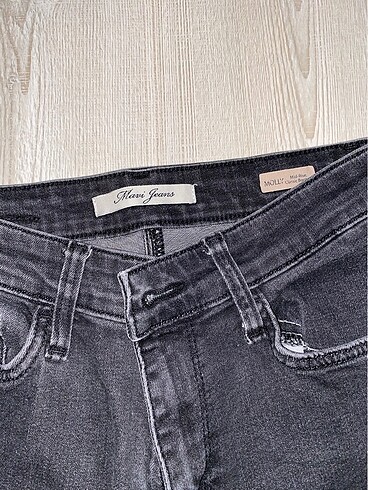xs Beden Mavi jeans füme jean
