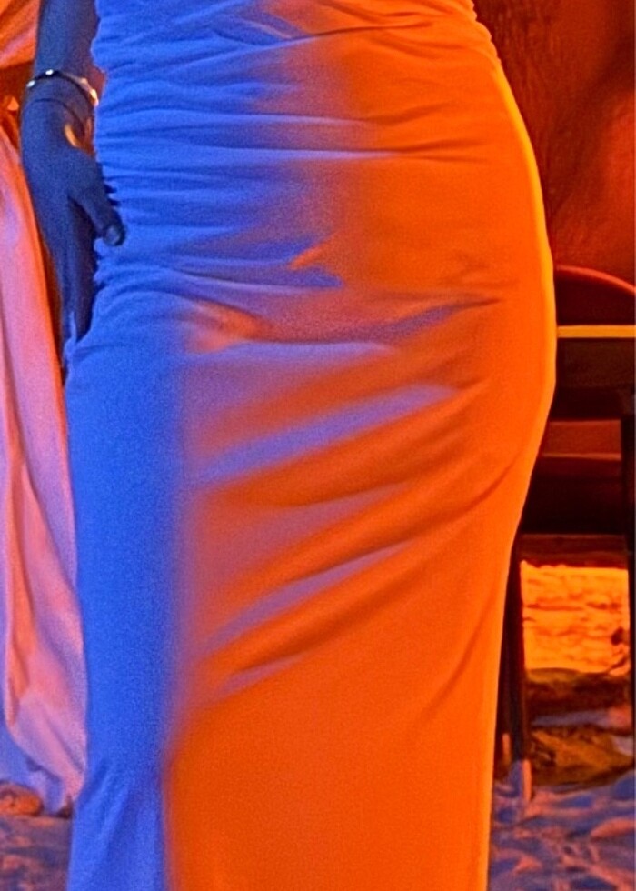 Zara uzun elbise - Görsel 4