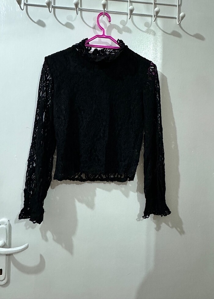 Dantelli üst - Görsel 3