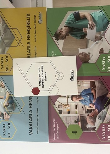  Beden Vakalara Hemşirelik Seti - 4 Kitap