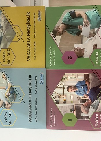 Vakalara Hemşirelik Seti - 4 Kitap