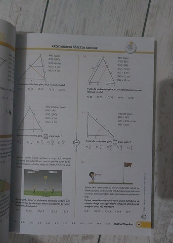 Orijinal Geometri Soru Bankası