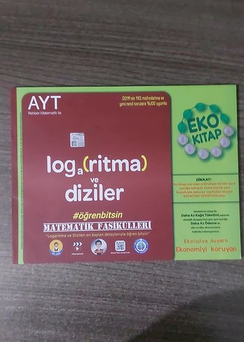Beden Tonguç / Rehber Matematik AYT Logaritma Ve Diziler