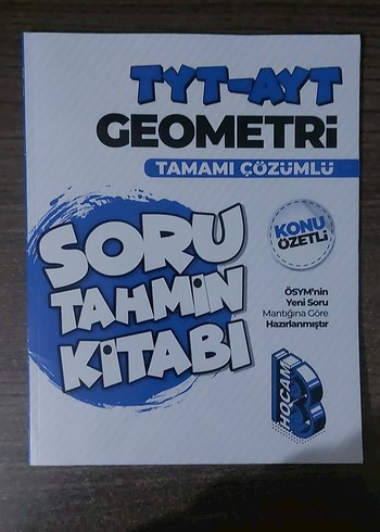 Benim Hocam TYT-AYT Geometri Soru Tahmin Kitabı