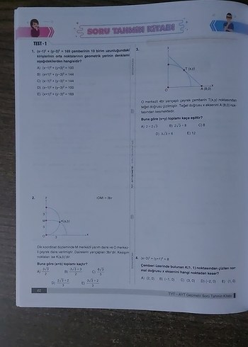 Beden Benim Hocam TYT-AYT Geometri Soru Tahmin Kitabı