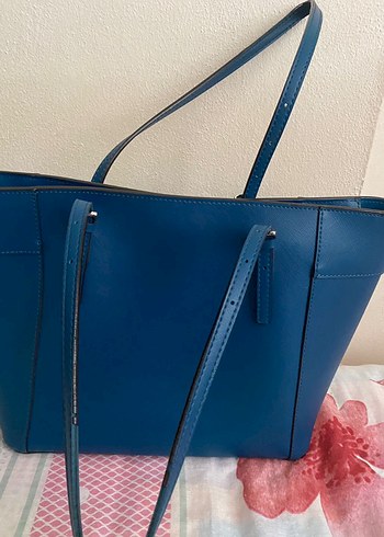 Guess marka mavi çanta - Görsel 5