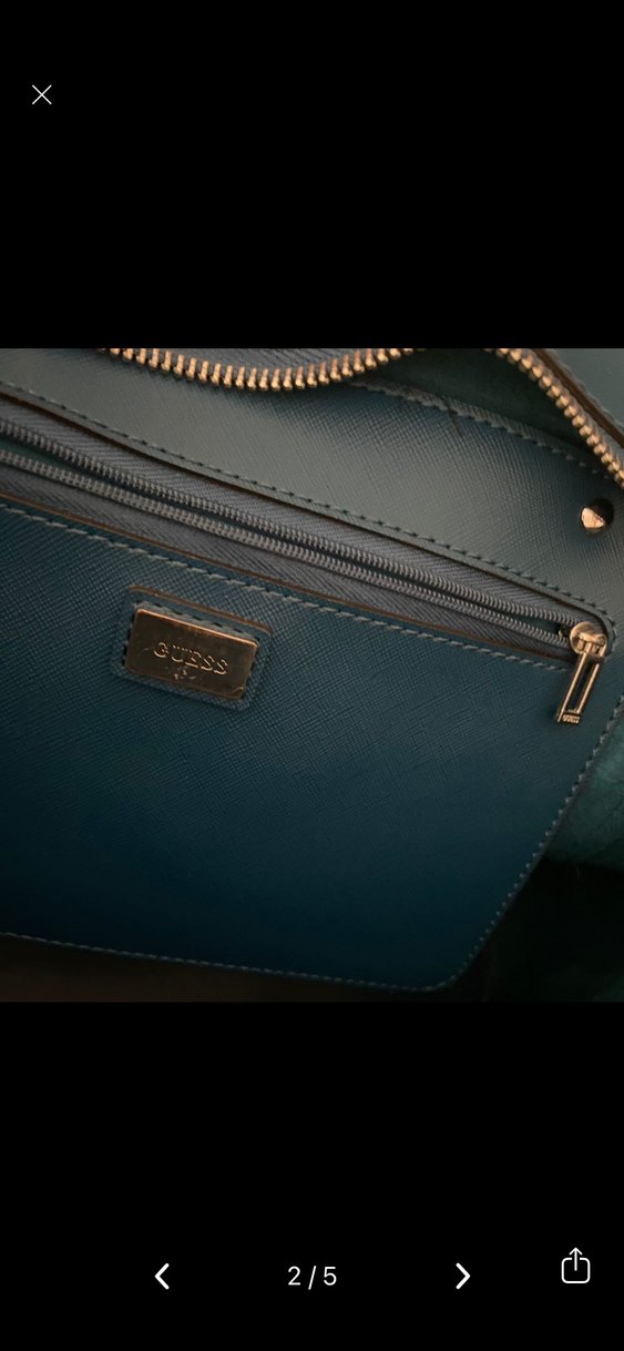 Guess marka mavi çanta - Görsel 2