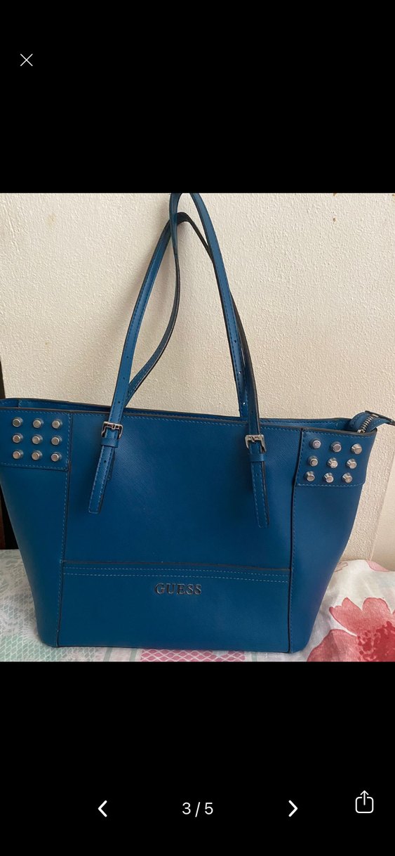 Guess marka mavi çanta - Görsel 3