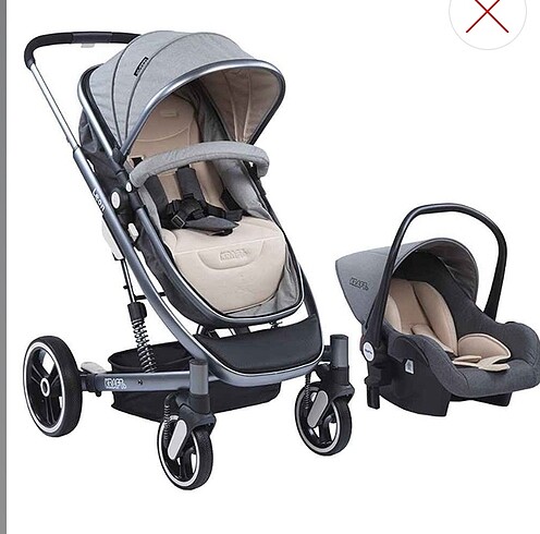 Kraft leon travel bebek arabası temiz kullanılmış tüm parçaları 