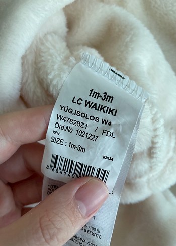 LC Waikiki Lc Waikiki Beyaz Kız Çocuk Kürk Detaylı Mont