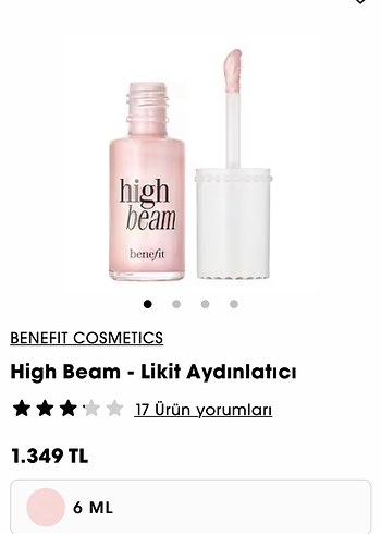 Benefit High Beam Likit Aydınlatıcı 6ml