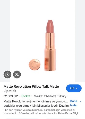 Charlotte Tilbury Pillow Talk Ruj