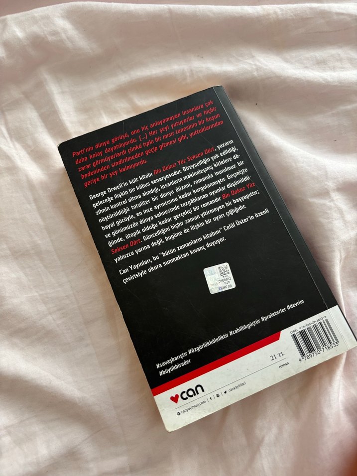 George Orwell 1984 Roman - Görsel 2