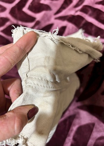 Krem Mini Şort - Görsel 3