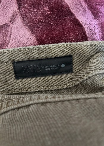 Kahverengi-haki kot pantolon - Görsel 3