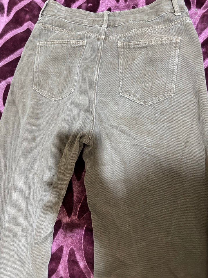 Kahverengi-haki kot pantolon - Görsel 2